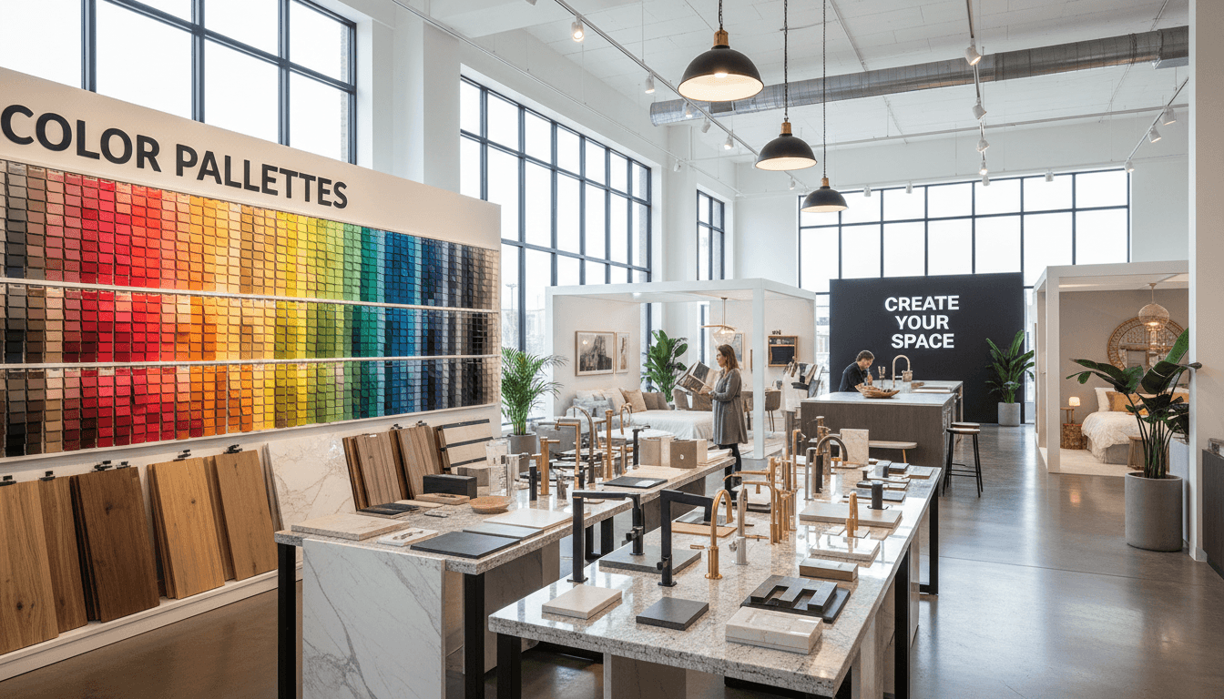 Design customization options for new homes