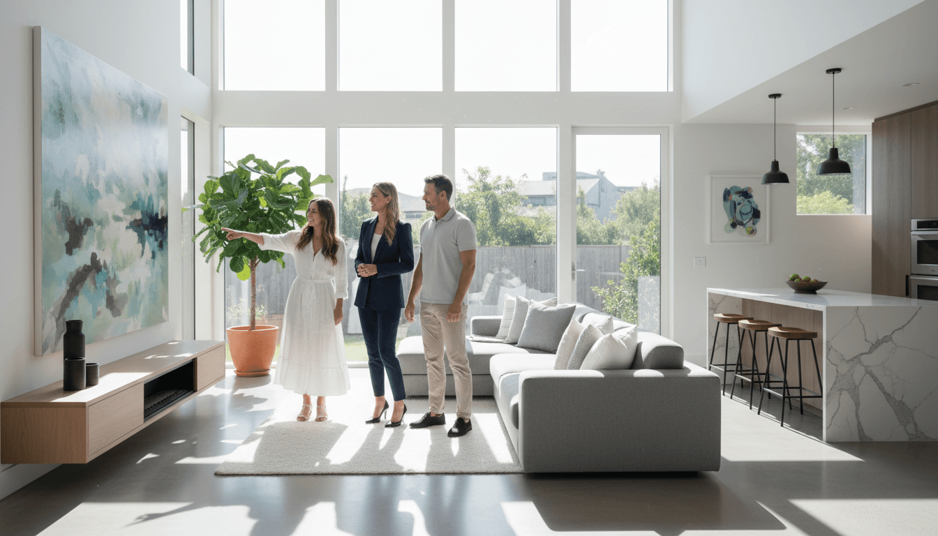 Traditional home sale with competitive buyer interest